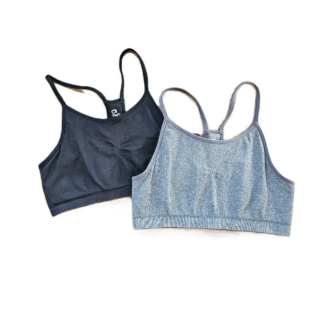 Girls GAP fit sports bralette lot - Picture 1 of 7